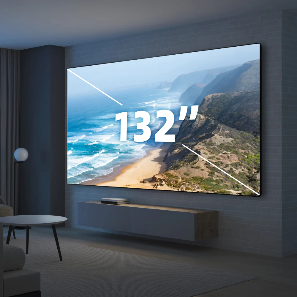132 Inch NothingProjector Seamless Lenticular 4K UST 95% ALR Projector Screen - Image 9