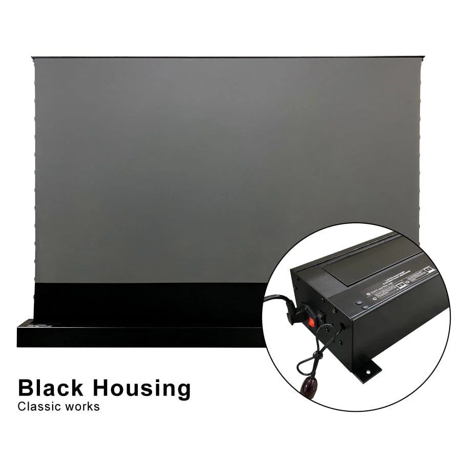 72"-120" VIVIDSTORM S PRO Motorized Tension Floor Rising UST ALR Projector Screen - Image 5