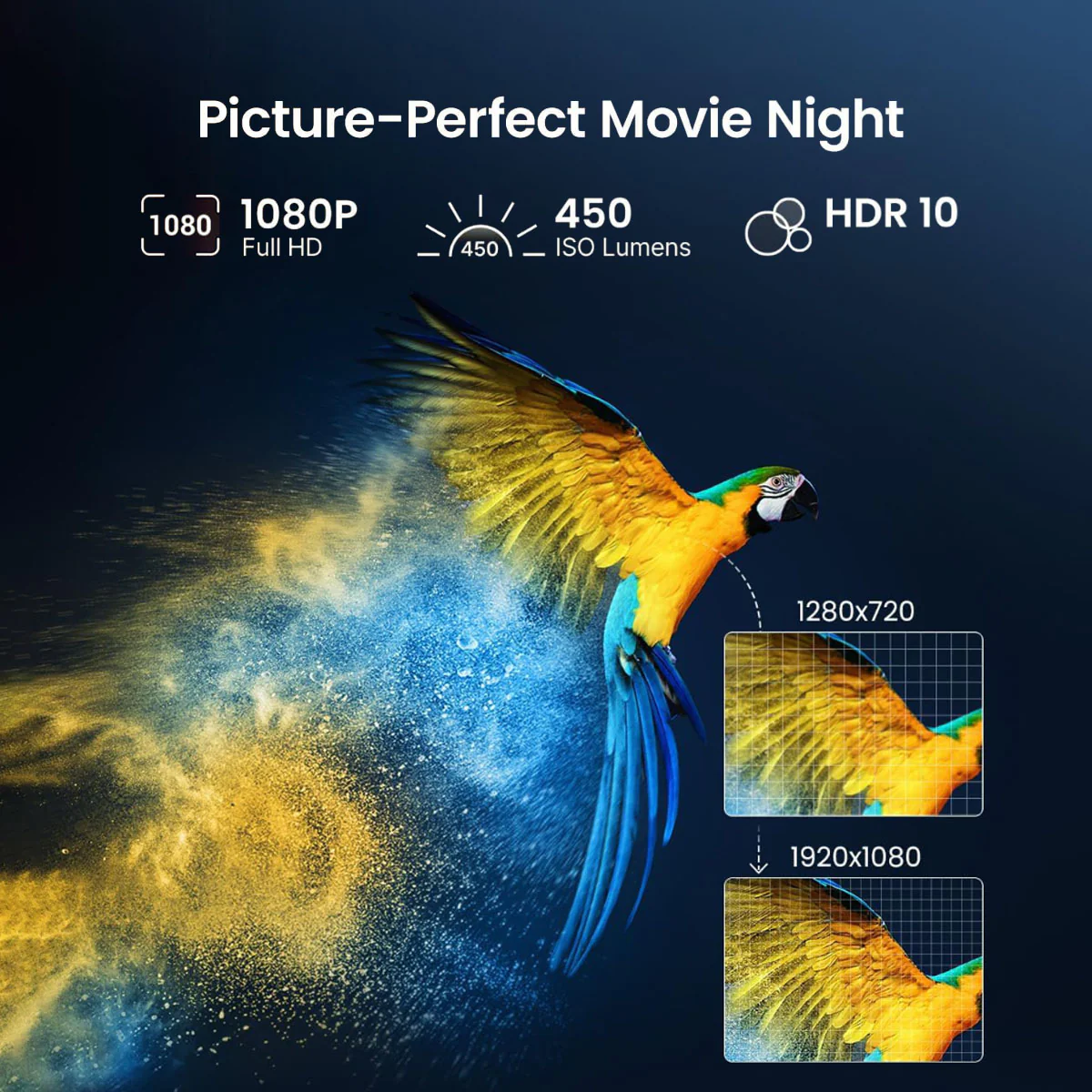 Dangbei Freedo Portable 1080P Google TV Projector With Licensed Netflix -MLTI - Image 8