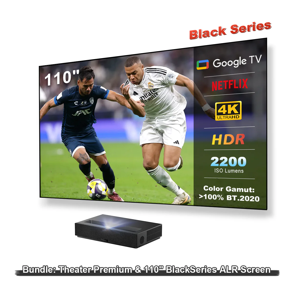(DE) Formovie Theater Premium Triple Laser 4K TV Ultra Short Throw Projector - Image 8