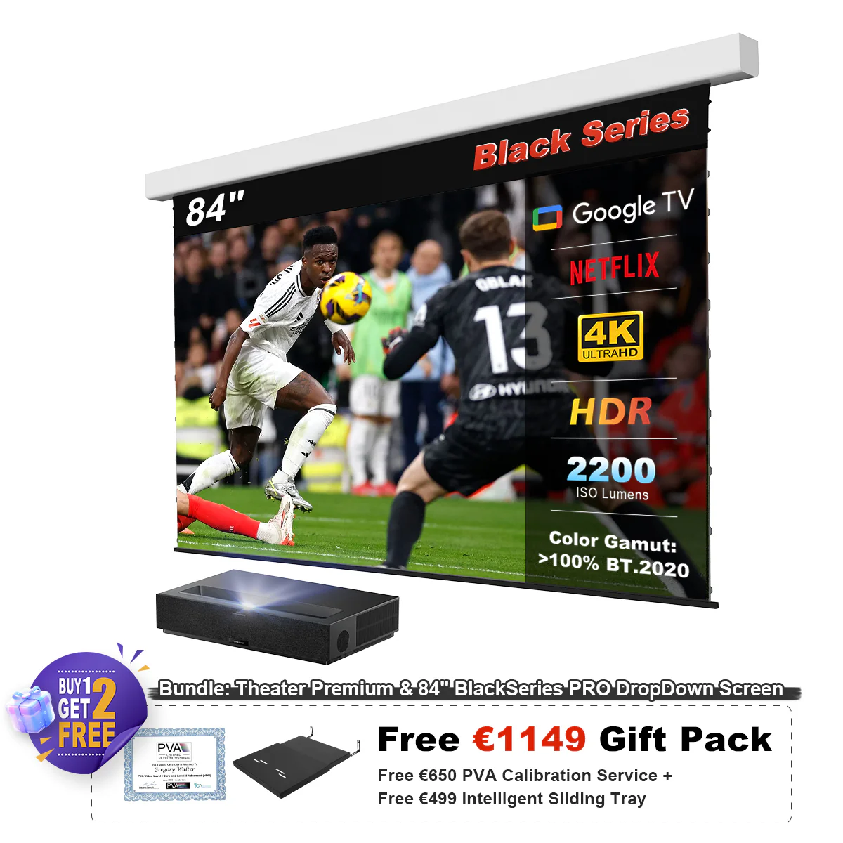 Formovie Theater Premium Triple Laser 4K TV Ultra Short Throw Projector - Image 45