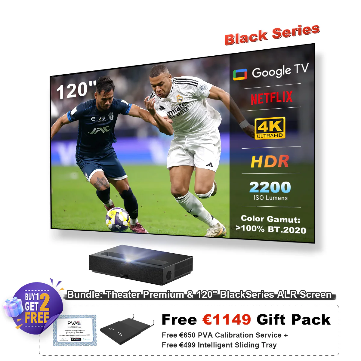 Formovie Theater Premium Triple Laser 4K TV Ultra Short Throw Projector (US/UK/ITA/NL not for sale) - Image 26