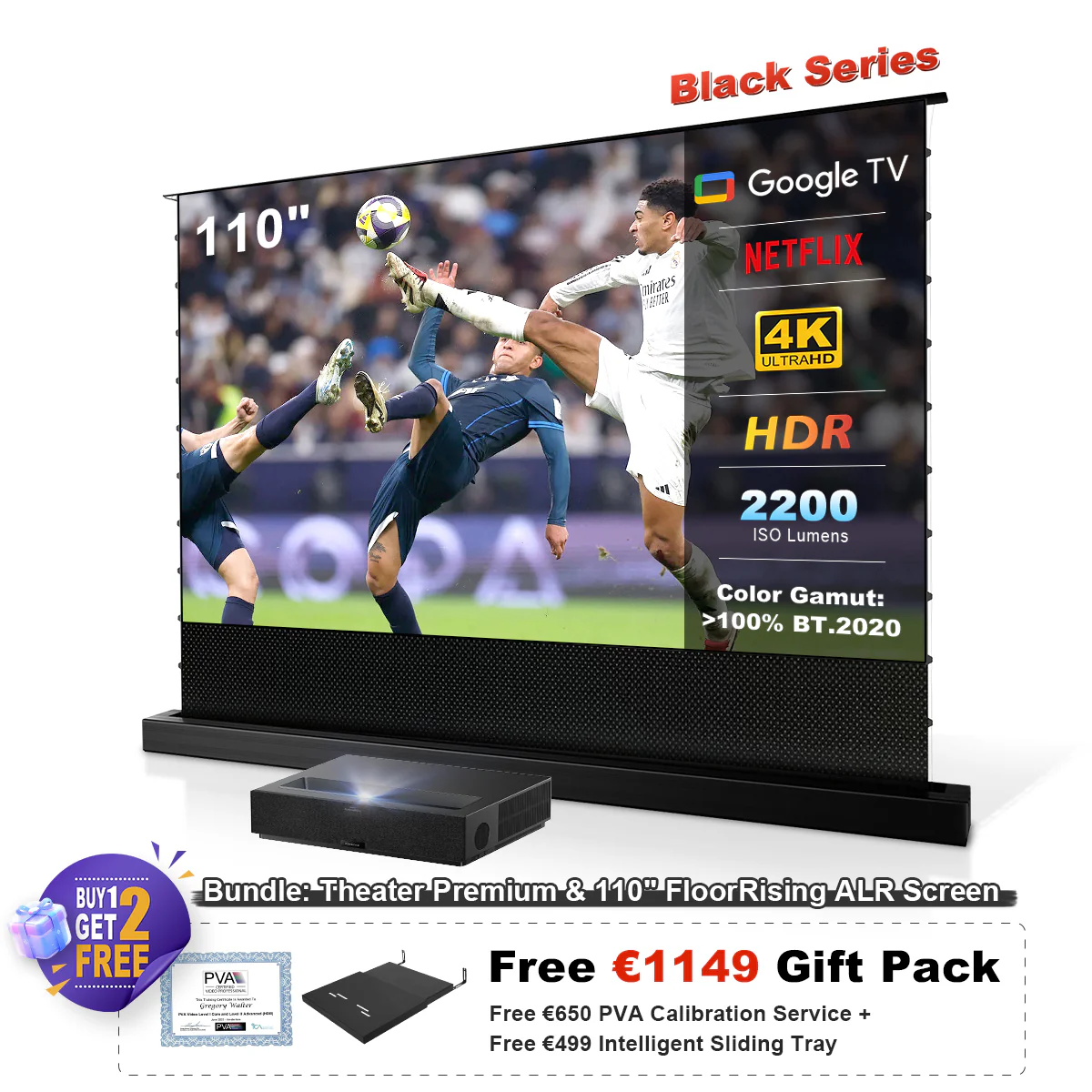 Formovie Theater Premium Triple Laser 4K TV Ultra Short Throw Projector (US/UK/ITA/NL not for sale) - Image 31