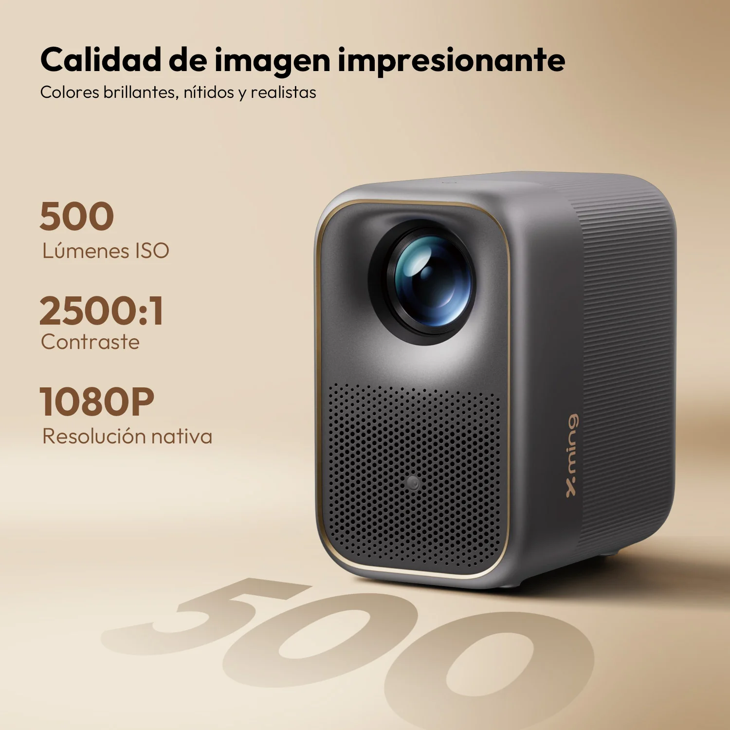 Formovie Xming Page Two 500 ISO Lumens 1080P Full HD Google TV LED Projector Certified Netflix - Image 3
