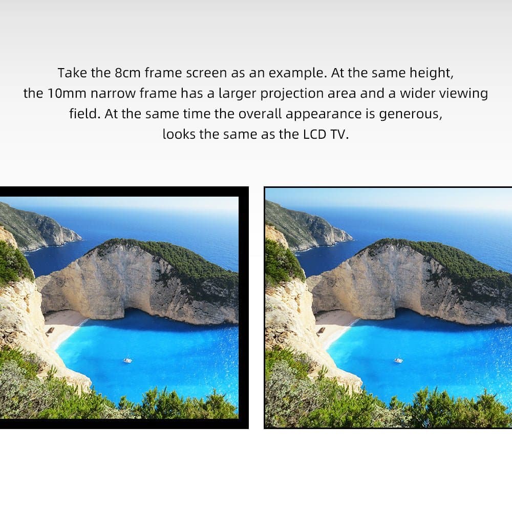 120 Inch NothingProjector Fscreen Fresnel Ultra Short Throw Projector Screen - Image 16
