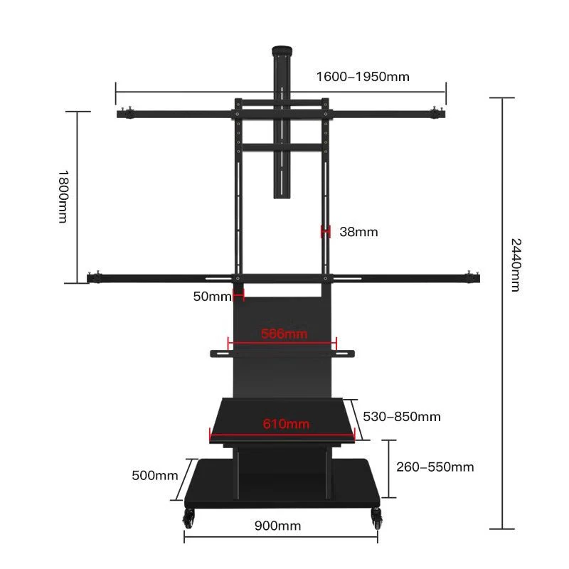 NothingProjector Projector Screen Stand Mobilie For Laser TV - Image 3