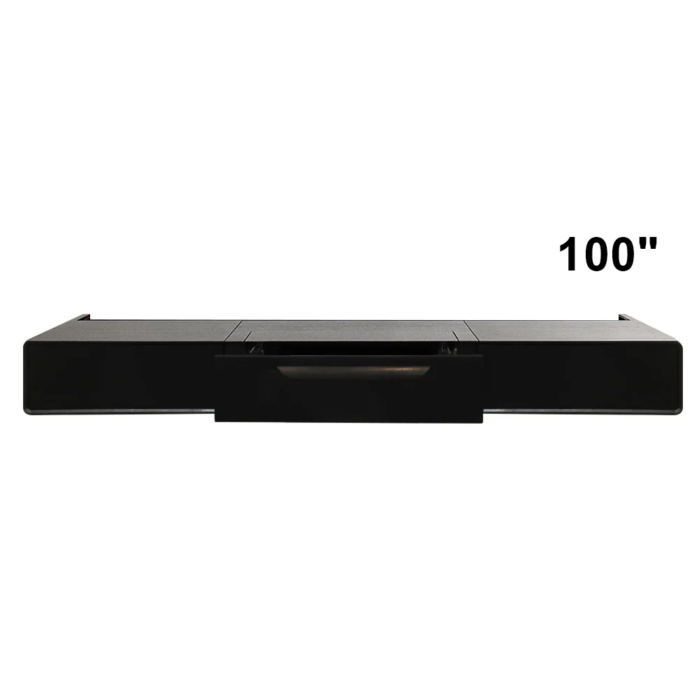 Shore Wood Grain TV Cabinet for Ultra Short Throw Projector (Pre-Assembled) - Image 16