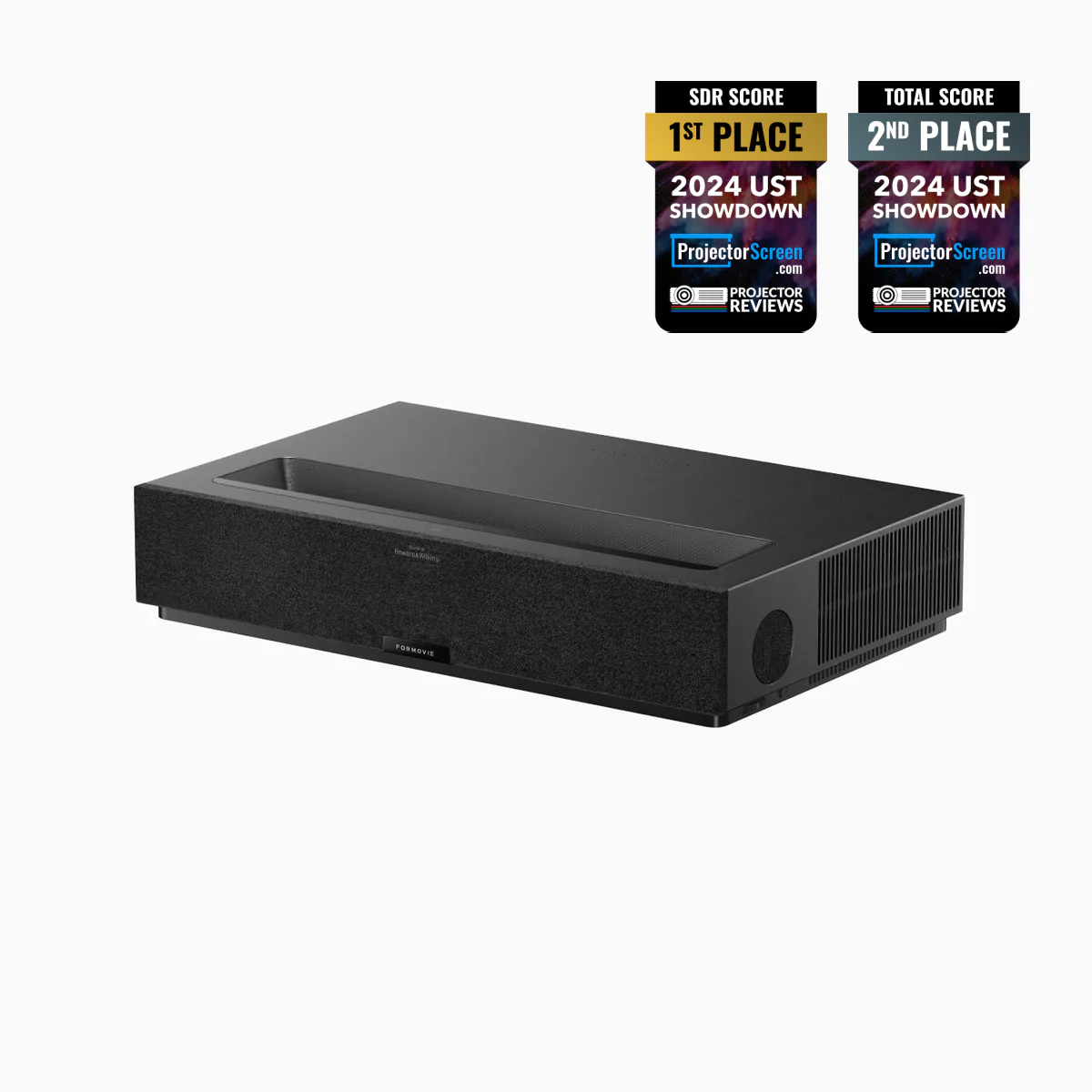 (Bundle) Formovie Theater Premium Triple Laser 4K TV Ultra Short Throw Projector + Black Series Motorized ALR Projector Screen - Image 12