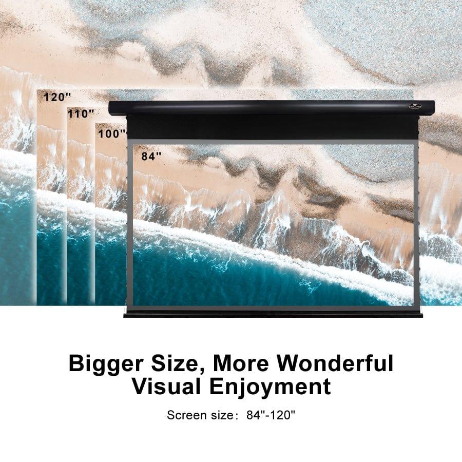 VIVIDSTORM PRO A Slimline Motorized Tension Drop Down UST ALR Projector Screen - Image 7